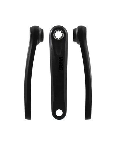 WAG e-Bike Crank Arms EB04/Gen3 (Mini ISIS) - 170mm, Black