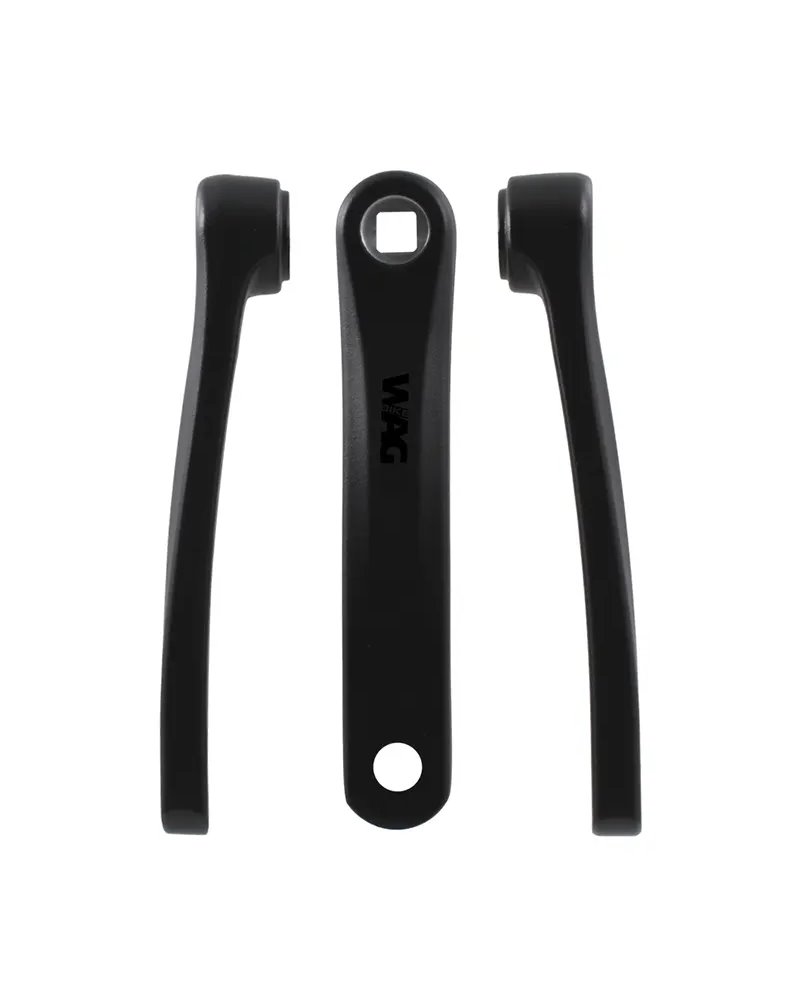 WAG e-Bike Crank Arms EB09/JIS - 165mm, Black