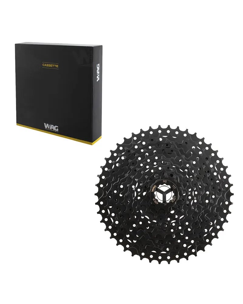 WAG Cassette 10S - 11-46T, Black, SH11