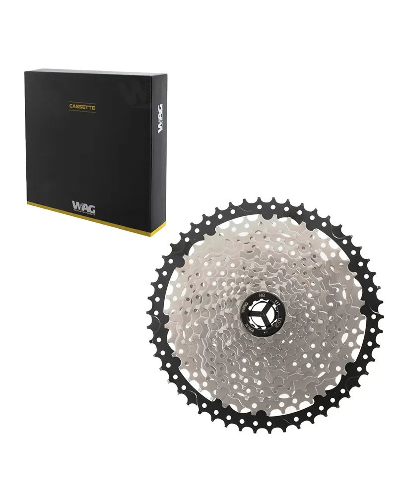 WAG Cassette 12S - 11-50T, Silver, SH11
