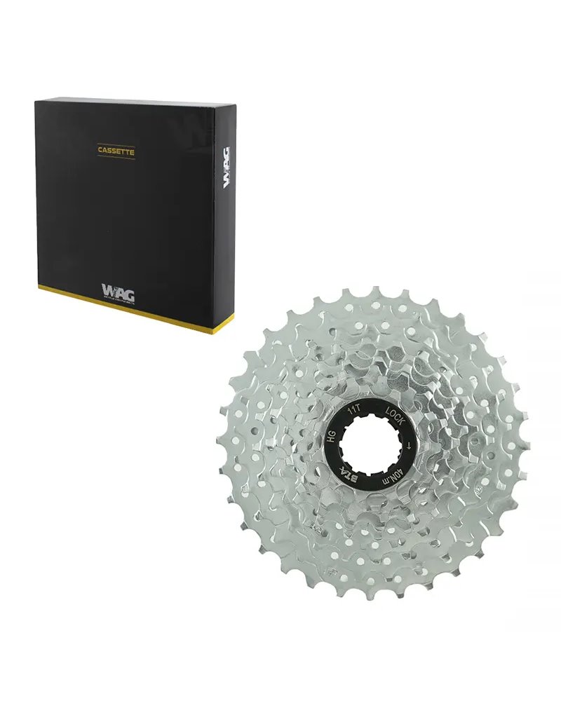 WAG Cassette 9S - 11-32T, Silver, SH11
