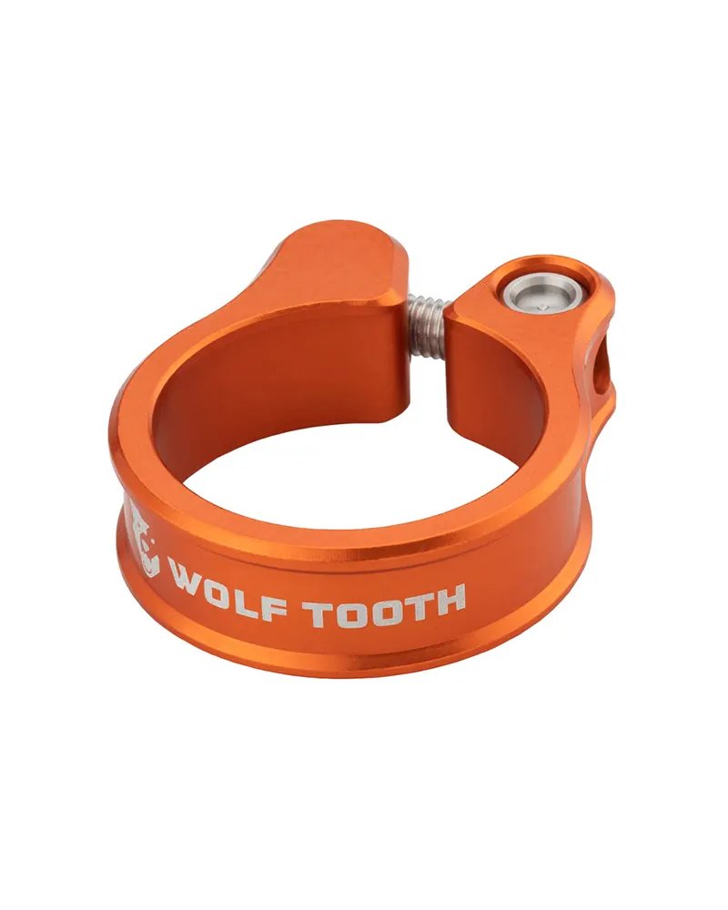 Wolf Tooth Collarino Reggisella 31.8mm a Vite, Arancio
