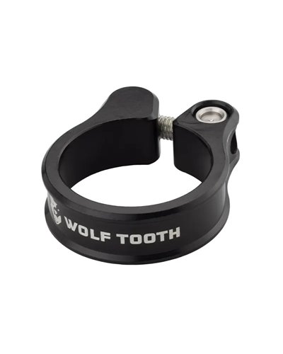 Wolf Tooth Saddle Clamp 34.9mm with Screw, Black