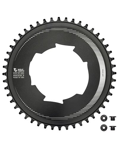 Wolf Tooth Corona Aero Sram BCD 107 1X 12 50D, Nero
