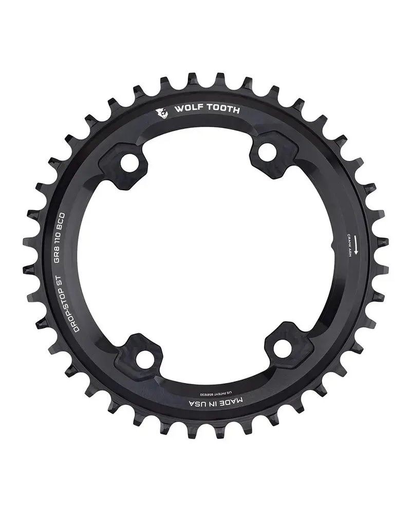 Wolf Tooth Corona BCD 110mm 4 Fori 1X GRX SH12 36D, Nero