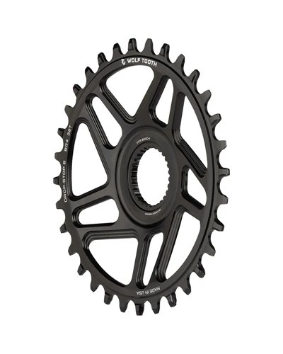Wolf Tooth Chainring Direct Mount Bosch Gen 4 11-12S - 34T, Black