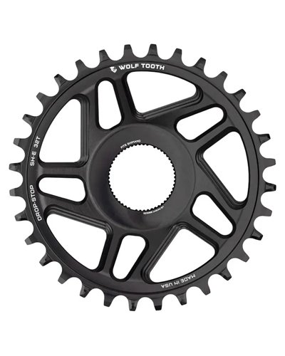 Wolf Tooth Chainring e-Bike Direct Mount Shimano 11-12S - 32T, Black