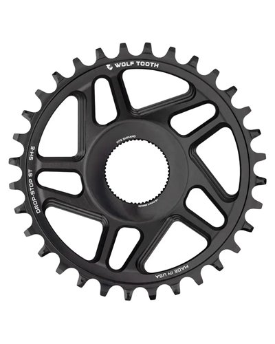 Wolf Tooth Chainring e-Bike Direct Mount Shimano 11-12S - 34T, Black