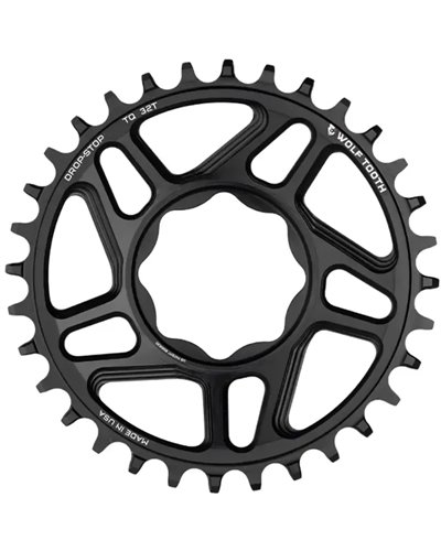 Wolf Tooth Corona e-Bike Direct Mount TQ 11-12S - 32D, Nero