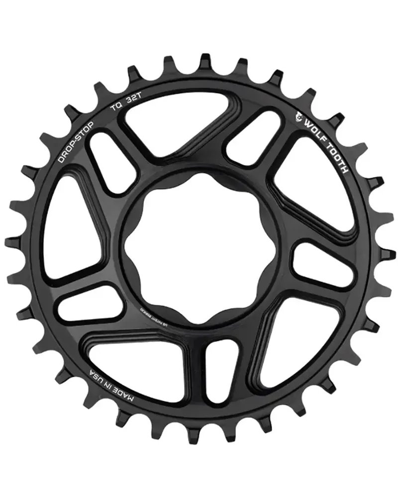 Wolf Tooth Corona e-Bike Direct Mount TQ 11-12S - 32D, Nero