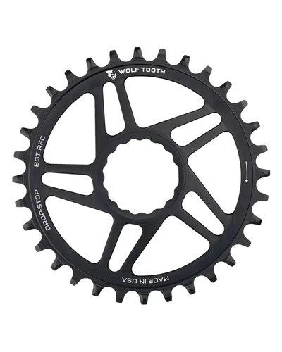 Wolf Tooth Chainring Race Face Cinch Direct Mount 1X 11/12 30T, Black