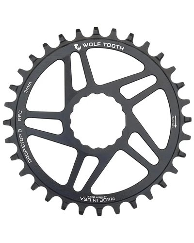 Wolf Tooth Chainring Race Face Cinch Direct Mount 1X 11/12 30T, Black