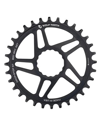 Wolf Tooth Chainring Race Face Cinch Direct Mount 1X 11/12 32T, Black