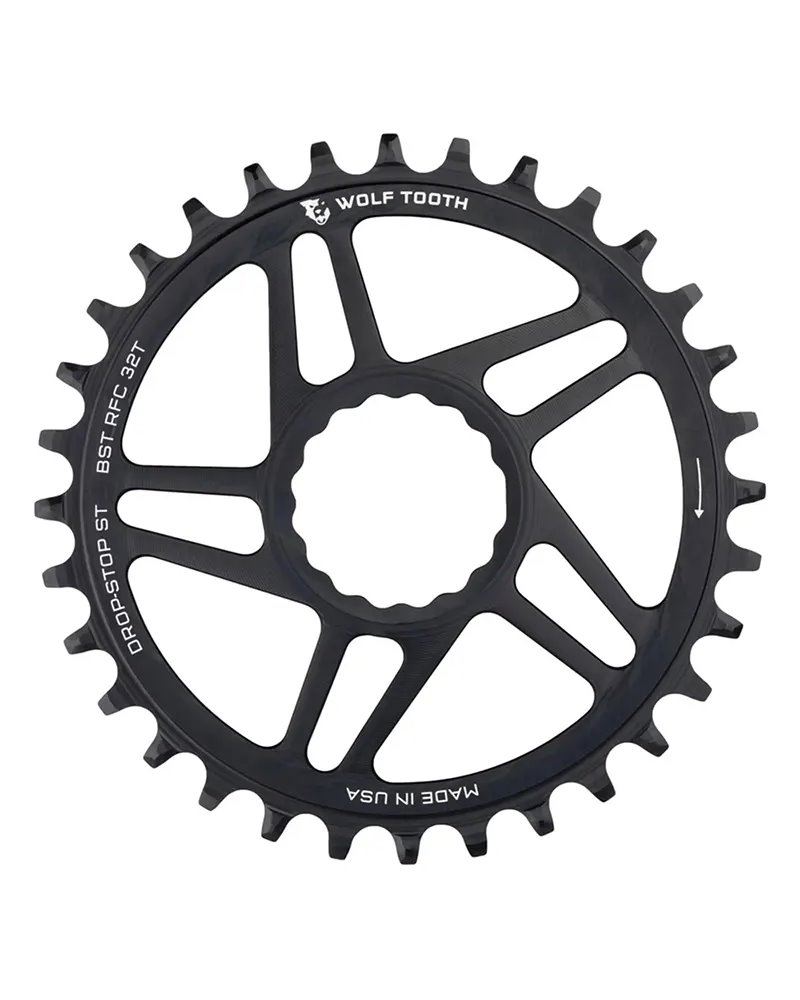 Wolf Tooth Corona Race Face Cinch Direct Mount 1X 11/12 32D, Nero