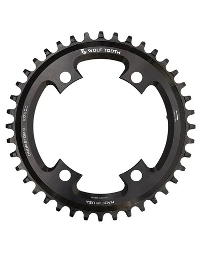 Wolf Tooth Corona Sram BCD 107 4 Fori 1X 12/13 38D, Nero