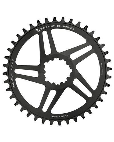 Wolf Tooth Corona Sram Eagle 3-Viti Direct Mount 1X 11/12 40D, Nero