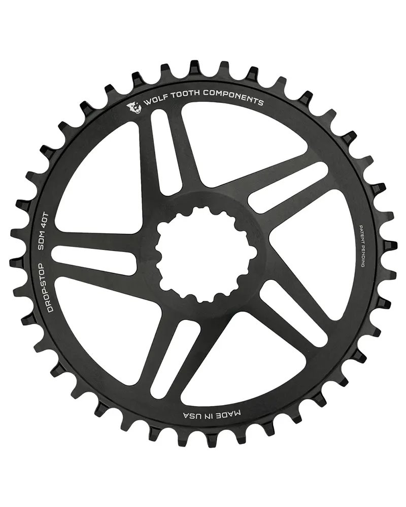 Wolf Tooth Corona Sram Eagle 3-Viti Direct Mount 1X 11/12 40D, Nero