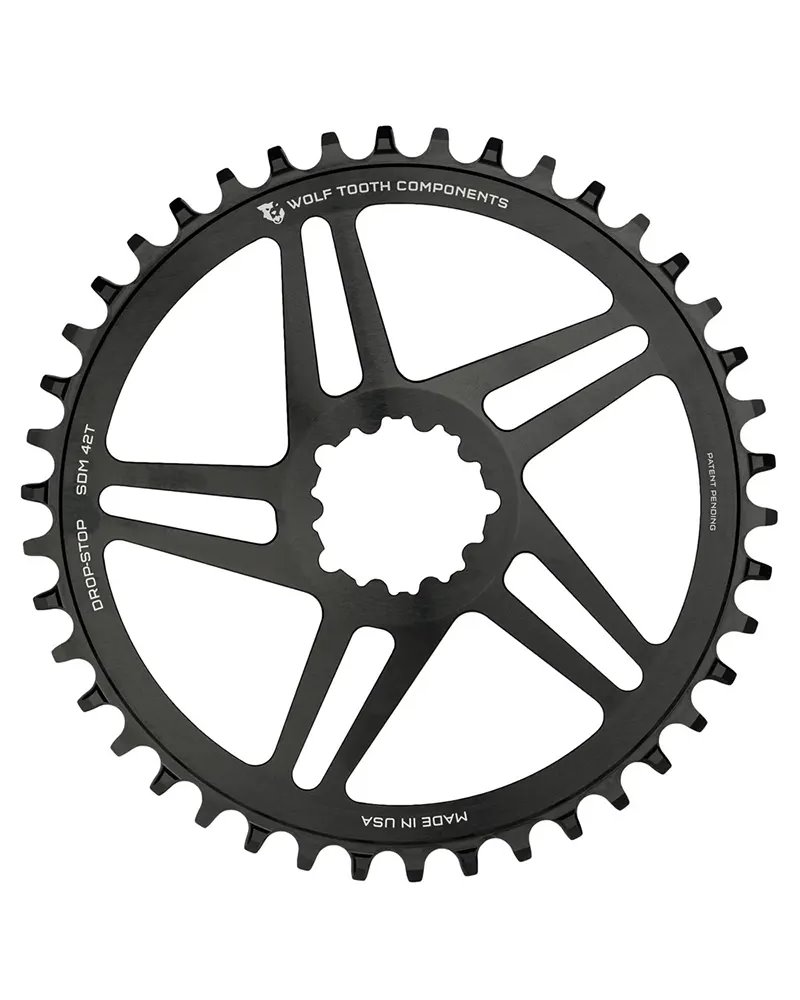 Wolf Tooth Corona Sram Eagle 3-Viti Direct Mount 1X 11/12 42D, Nero