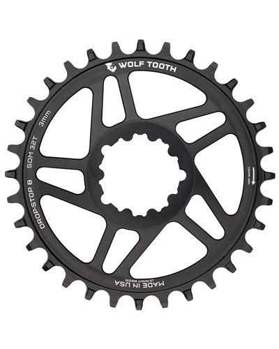 Wolf Tooth Corona Sram Eagle 3-Viti Direct Mount Boost 1X 11/12 32D, Nero