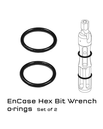 Wolf Tooth Kit O-Ring per Multitool Hex Bit, Nero (2 pz)