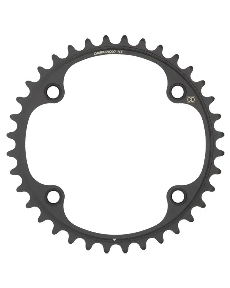 Campagnolo Corona Potenza BCD 112mm Asimmetrico 4-fori 2X11V 34D, Nero