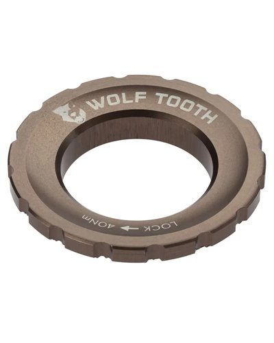 Wolf Tooth Lockring Chiusura Disco Center Lock - Ghiera Esterna, Espresso