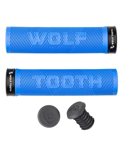 Wolf Tooth Manopole Echo Lock-On, Blu/Nero