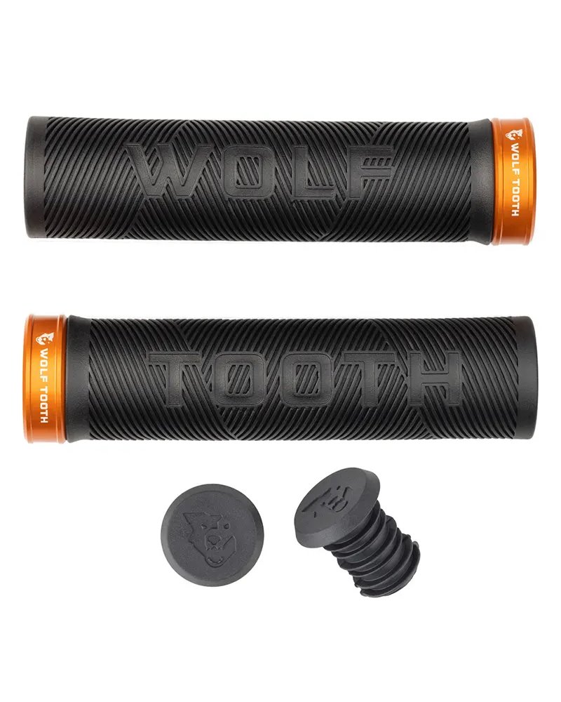 Wolf Tooth Manopole Echo Lock-On, Nero/Arancio