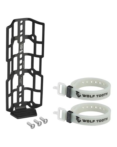 Wolf Tooth Morse Cargo Cage with Strap, Black
