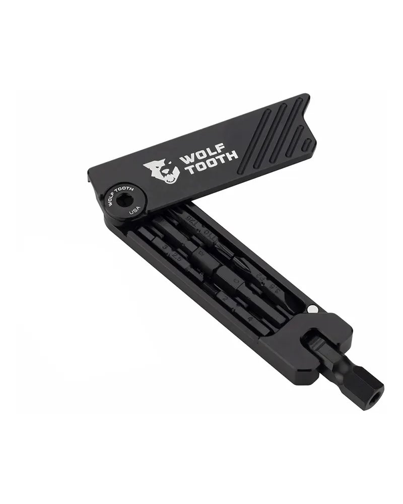 Wolf Tooth Multi Tool 6-Bit 11in1, Black
