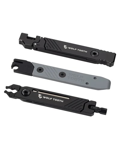 Wolf Tooth Multitool 8-Bit 17 In 1 - 3 Tools, Black