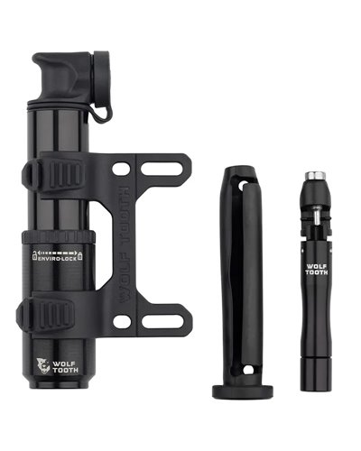 Wolf Tooth Encase Pump - 40cc, Tubeless Tire Plug Tool, Black