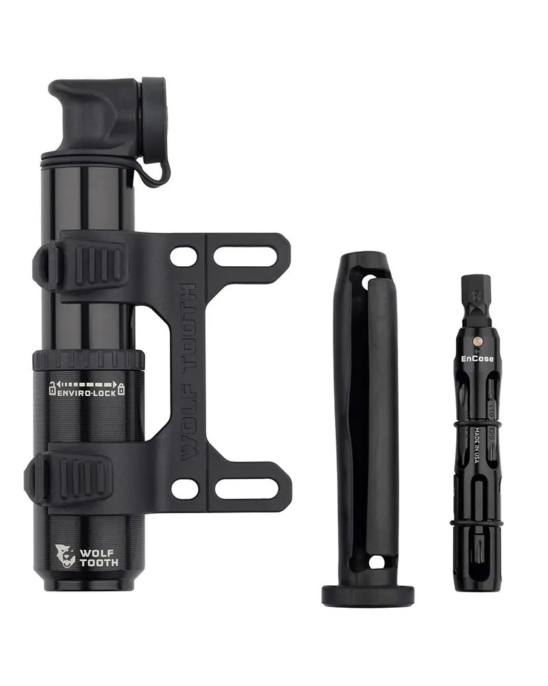 Wolf Tooth Encase Pump - 40cc + Multitool, Black