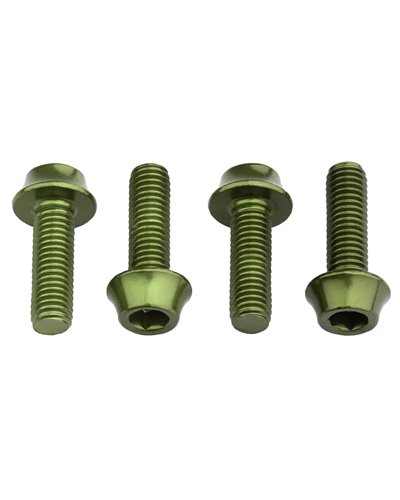 Wolf Tooth Water Bottle Cage Bolts, Olive (4 pcs)