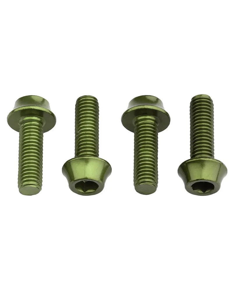 Wolf Tooth Set Viti Portaborraccia, Olive (4 pz)
