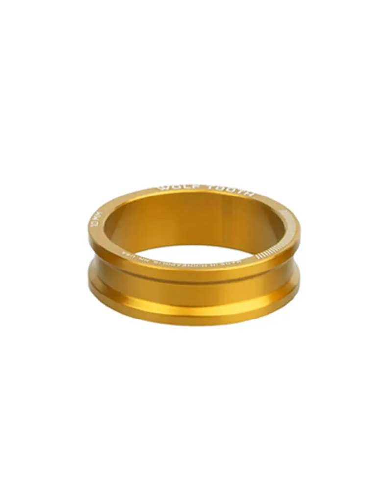 Wolf Tooth Headset Spacer 1 1/8 - 10mm, Gold