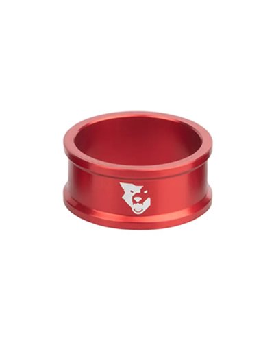Wolf Tooth Headset Spacer 1 1/8 - 15mm, Red
