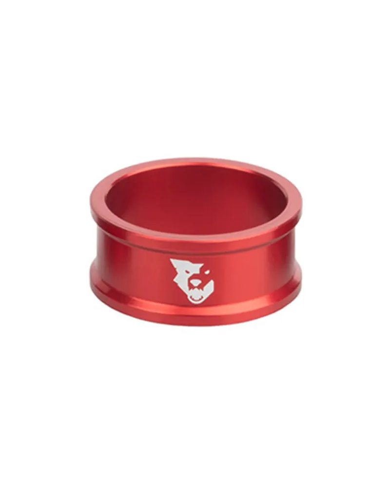 Wolf Tooth Headset Spacer 1 1/8 - 15mm, Red