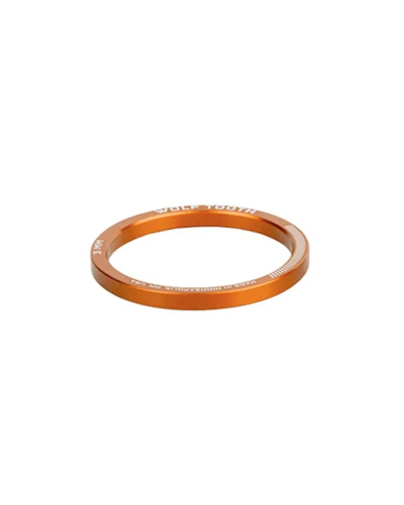 Wolf Tooth Headset Spacer 1 1/8 - 3mm, Orange