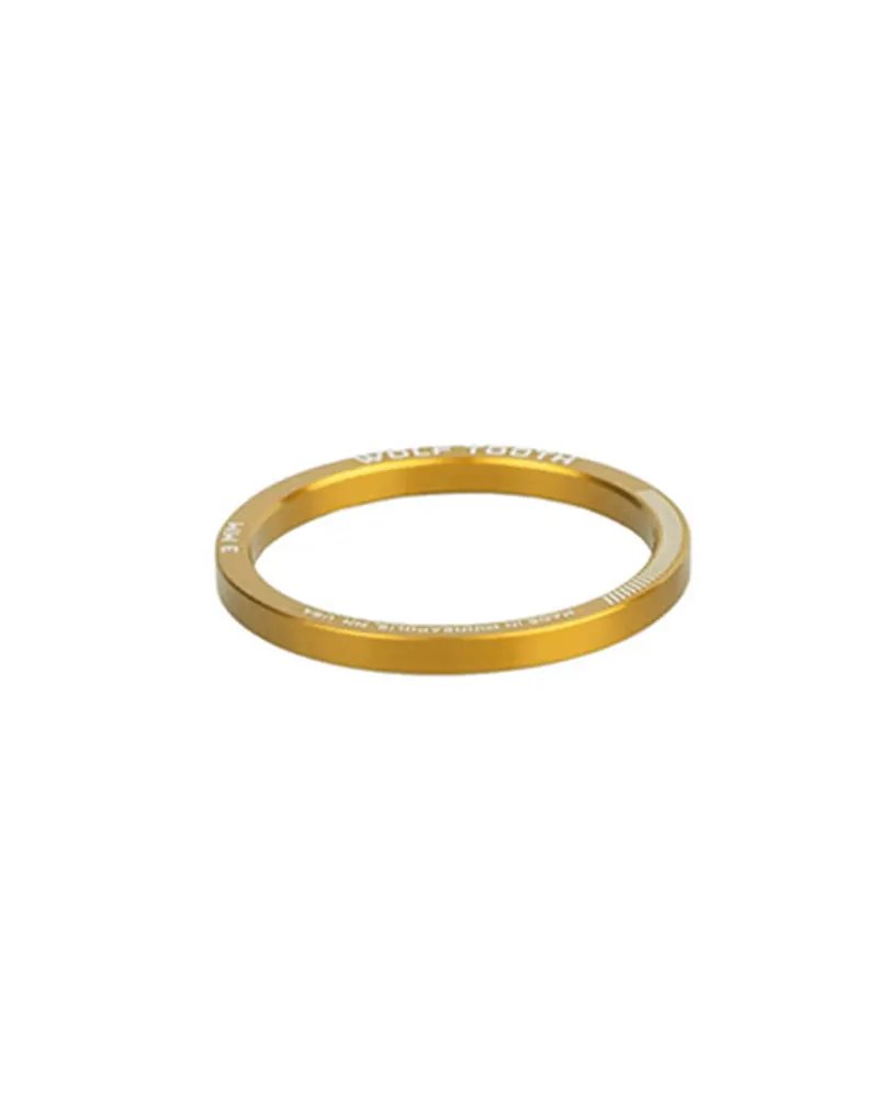 Wolf Tooth Headset Spacer 1 1/8 - 3mm, Gold