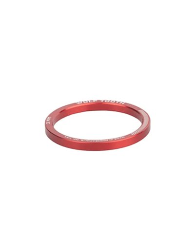 Wolf Tooth Headset Spacer 1 1/8 - 3mm, Red
