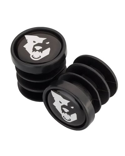 Wolf Tooth Bar End Plugs Pair, Black