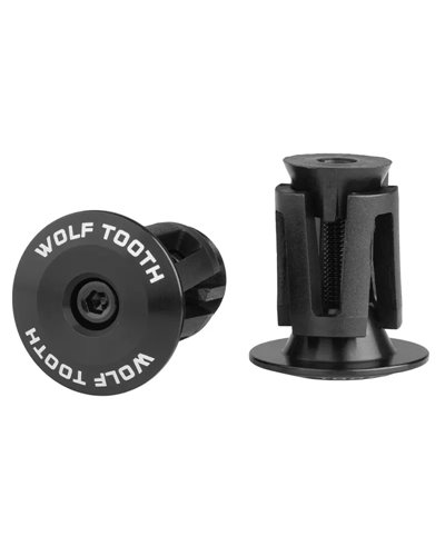 Wolf Tooth Expander Bar End Plugs Pair, Black