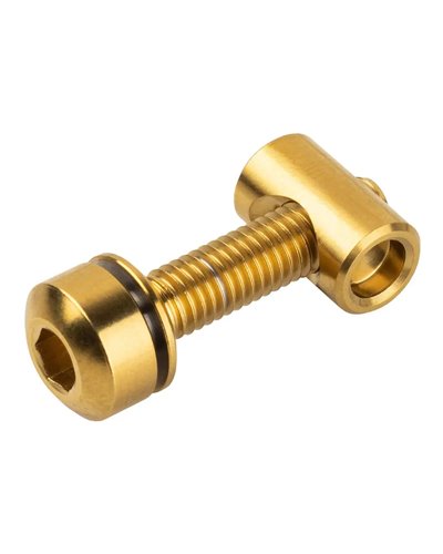 Wolf Tooth Seatpost Clamp Titanium Bolt Kit, Gold