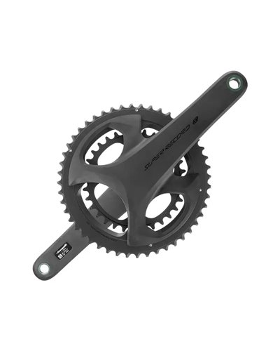 Campagnolo Crankset Super Record S Wireless Carbon Pro-Tech 2x12S - 48X32T, 172.5mm, Matt Black