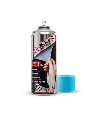 Wrapperspray Removable Spray Paint Naples Blue 400 ml