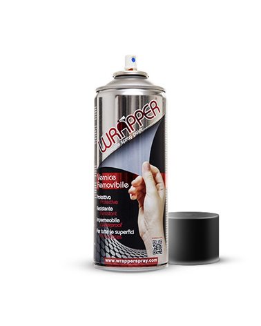 Wrapperspray Removable Spray Paint Wrapper Matt Black 400 ml