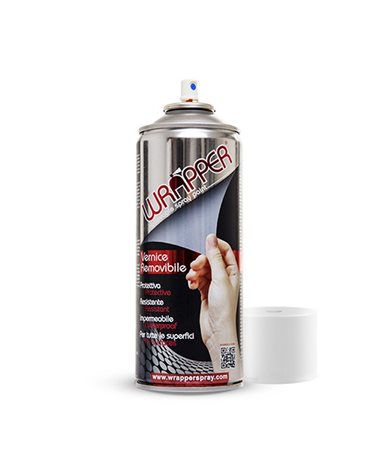 Wrapperspray Removable Spray Paint Silver Glitter 400 ml
