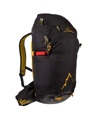 La Sportiva Sunlite Ski Mountaineering Backpack 40 Liters, Black/Yellow