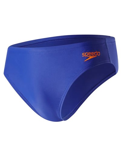 Speedo Essential Endurance 5Cm Sportsbrief Swimwear Man Speedo Size 32, Blue/Orange